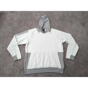 Adidas Hoodie Sweatshirt Mens XL Colorblock Pullover Athletic Pullover
